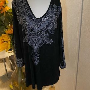 Effortless Style Long sleeve top Size large